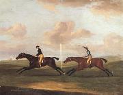 Francis Sartorius The Race For The King's Plate at Newmarket,6th May 1797,Won By 'Tottenridge' France oil painting artist